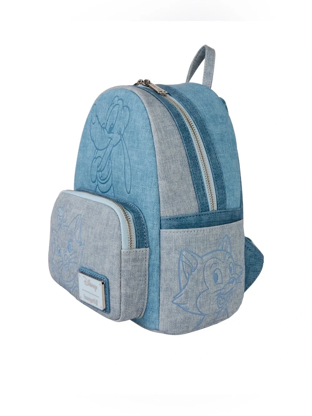 Loungefly Disney Dogs & Cats Silhouette Mini Backpack